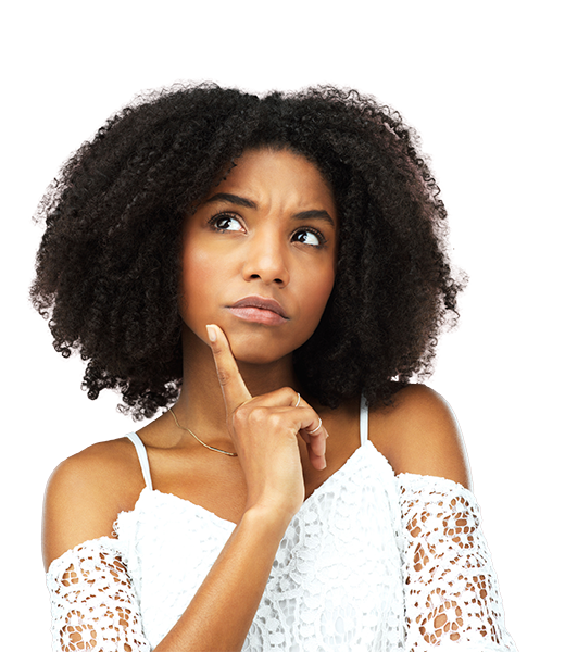 Woman thinking